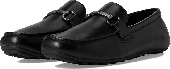 (取寄) カルバンクライン メンズ オラフ   men Olaf Black 1 Calvin Klein Olaf Men's Shoes Black 1 : 8 M, Leather