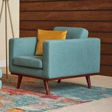 Thumbnail for your product : George Oliver Eyre 30" Wide Tufted Polyester Armchair