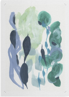 Ebern Designs Abstract Kelp II -Canvas Print Only - NOT FRAMED