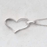 Thumbnail for your product : Zina Bloom Boutique Heart Personalised Necklace