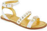 Thumbnail for your product : Versace Studded leather sandals 7-12 years