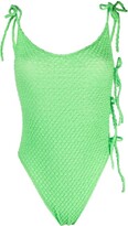 Thumbnail for your product : ACK Textured Slim-Cut Swimsuit