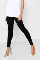 Thumbnail for your product : boohoo Maternity 2 Pack Over The Bump Leggings