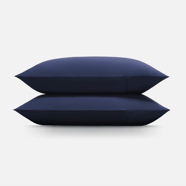 REST®Evercool®+CoolingPillowcasePair,IONIC+AntimicrobialFabricforHygienicSleep,SilkySmoothforBetterSkinandHair,King,MidnightBlue