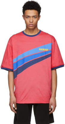 DSQUARED2 Red Hawaii Super Over It T-Shirt