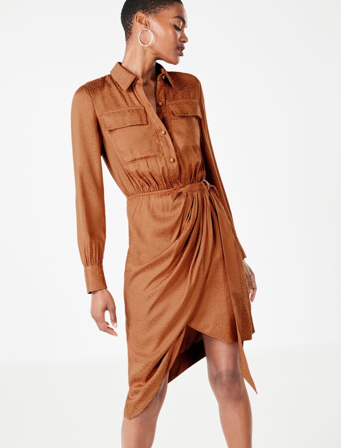 Bcbg Faux Wrap Dress | Shop The Largest Collection | ShopStyle