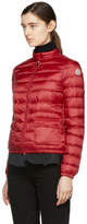 Thumbnail for your product : Moncler Red Down Lans Jacket