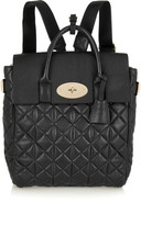 Thumbnail for your product : Mulberry + Cara Delevingne large quilted leather backpack