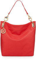 Thumbnail for your product : Love Moschino Saffiano Cat-Handle Faux-Leather Small Tote, Red