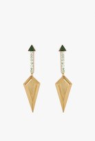 Thumbnail for your product : Nicole Romano Tri Pave Bar & Spear Earring P
