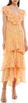 Thumbnail for your product : WAYF Chelsea Tiered Ruffle Maxi Dress