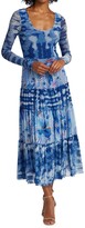 Thumbnail for your product : Prabal Gurung Fit-&-Flare Tiered Midi Dress