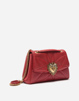 Thumbnail for your product : Dolce & Gabbana Large Devotion Shoulder Bag In Quilted Nappa Leather