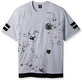 Thumbnail for your product : Southpole Men's Short Sleeve Crew Neck Tee With Patch and Prints