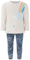 Thumbnail for your product : Monsoon Baby Peaches Top & Leggings Set