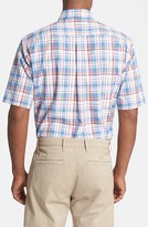 Thumbnail for your product : Peter Millar Regular Fit Plaid Short Sleeve Sport Shirt