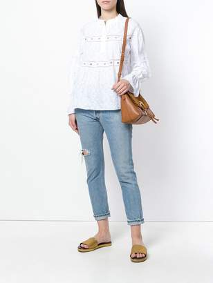 See by Chloe cut out detail blouse