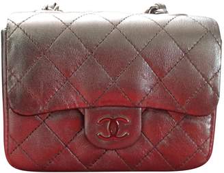 Chanel Vintage Timeless/Classique Silver Leather Handbag