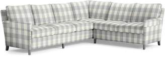 Serena & Lily Spruce Street Right-Facing L-Sectional with Nailheads