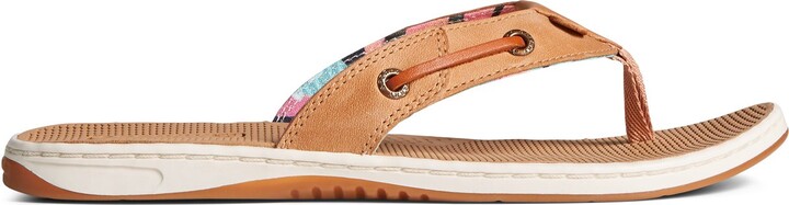 Women's Sperry Top-Sider Seafish Leather Flip Flop