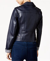 Thumbnail for your product : BCBGeneration Faux-Leather Moto Jacket