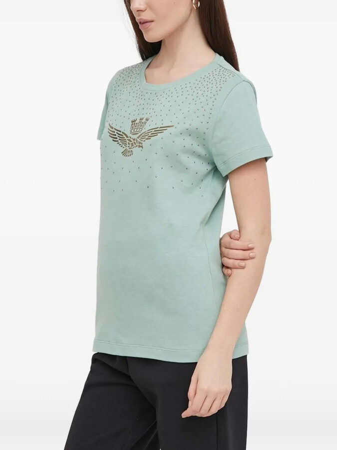 Aeronautica Militare embellished T-shirt