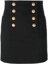 Balmain Front Button Skirt 