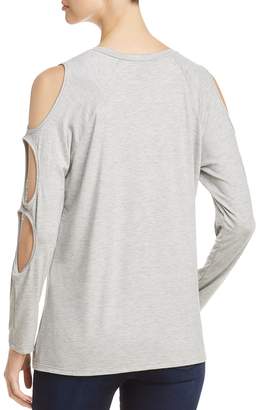 Alison Andrews Cutout Sleeve Top