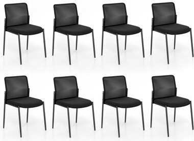 Costway Waiting Room Chair with Metal Frame