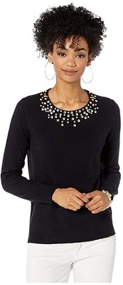Lilly Pulitzer Odetta Sweater (Black) Women's Clothing