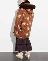 Thumbnail for your product : Coach Oversized Eiderdown Printed Puffer Jacket