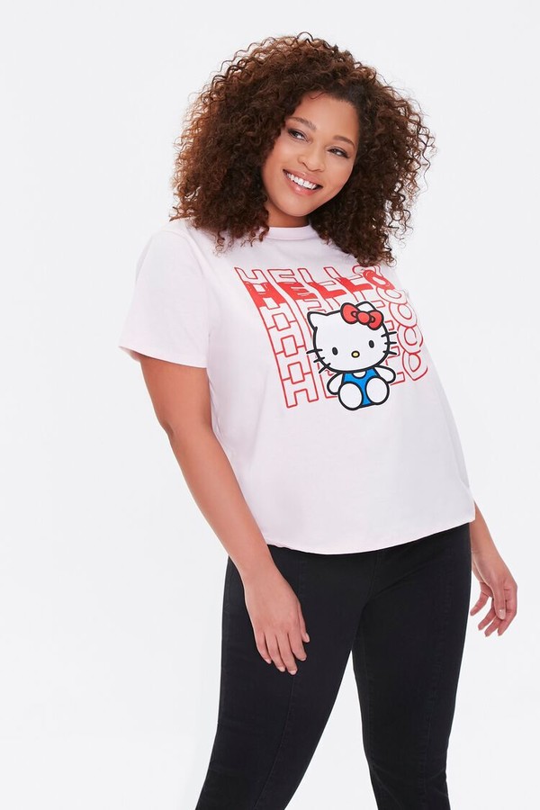 Forever 21 Plus Size Hello Kitty Graphic Tee - ShopStyle T-shirts