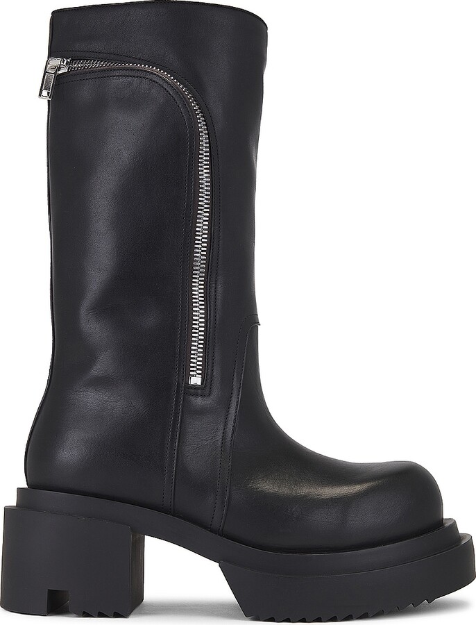 靴 Rick Owens Bauhaus Bogun boots Rick Owens Bauhaus Bogun Boot in Black - ShopStyle