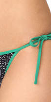 Thumbnail for your product : Diane von Furstenberg Reversible String Bikini Bottoms