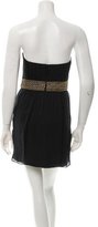 Thumbnail for your product : Monique Lhuillier Embellished Strapless Top