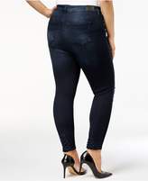 Thumbnail for your product : Celebrity Pink Trendy Plus Size Ripped Skinny Jeans