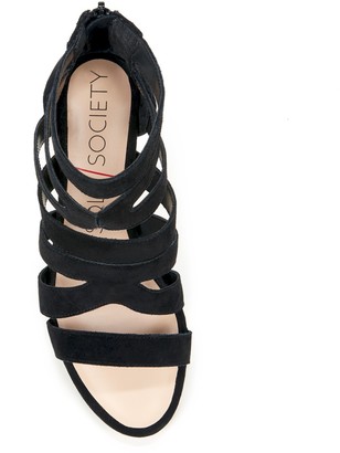 Sole Society Adrielle Caged Heeled Sandal
