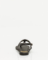 Thumbnail for your product : Le Château Faux Leather T-strap Sandal
