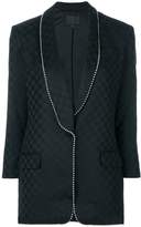Thumbnail for your product : Alexander Wang ball chained trim suit jacket
