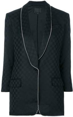 Alexander Wang ball chained trim suit jacket