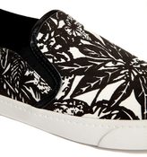 Thumbnail for your product : Kurt Geiger Gregory Canvas Plimsolls