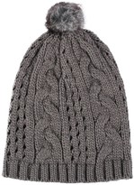 Thumbnail for your product : Nathaniel Cole Cable Hat with Pom Pom