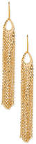 Thumbnail for your product : Italian Gold Multi-Chain Fringe Drop Earrings in 14k Gold