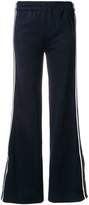 Thumbnail for your product : Victoria Beckham Victoria flared trimmed trousers