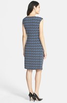 Thumbnail for your product : Chaus Drape Neck Geo Print Jersey Dress