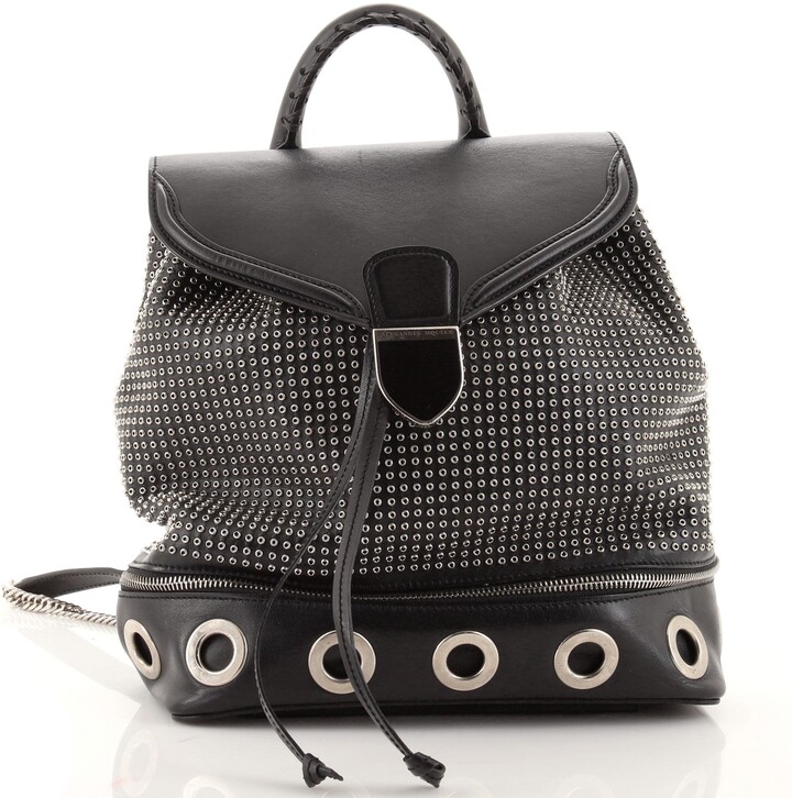 Alexander McQueen Legend Backpack Grommet Embellished Leather Small -  ShopStyle