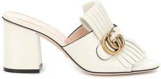 Gucci Marmont leather sandals