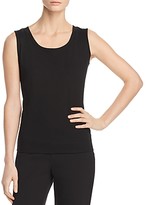 Thumbnail for your product : Lafayette 148 New York Cotton Ribbed Tank