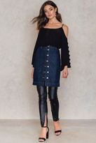 Thumbnail for your product : Rut & Circle Isabella Lace Sleeve Top