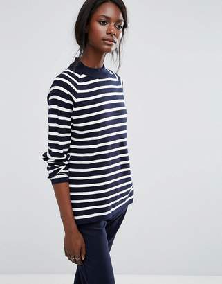 Selected Long Sleeve High Neck Knit